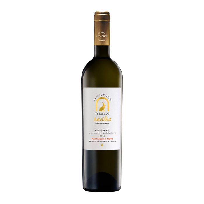 Laoudia Assyrtiko Santorini in anfora - Cantina Canava Chrissou