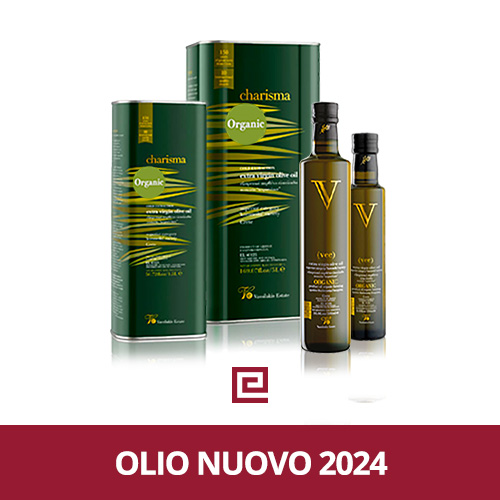 Olio Extra Vergine Biologico di Oliva Charisma Vassilakis Estate - Ellenikà