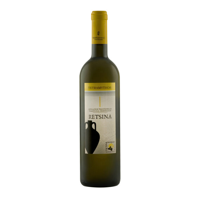 Retsina Biologica Cantina Tetramythos - Ellenikà