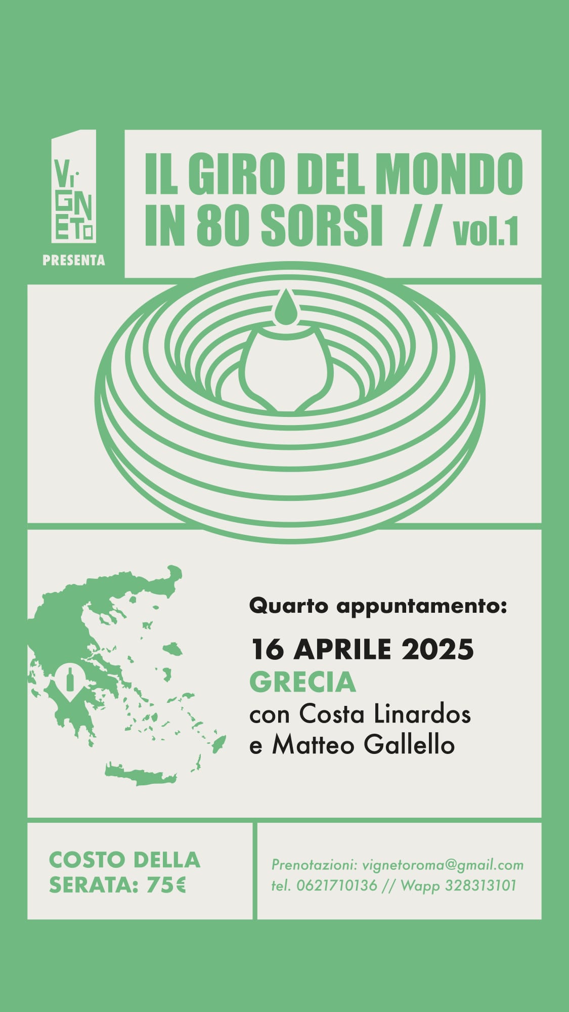 Il Giro del Mondo in 80 Sorsi - Ellenikà