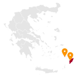 Mappa Cantina Nisyros Wines - Ellenikà